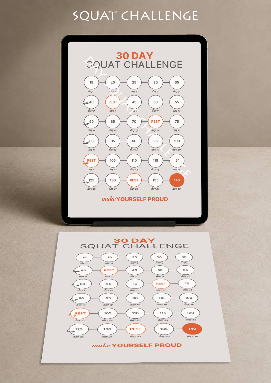 30-Day Squat Challenge